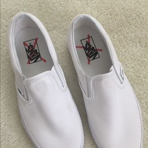 white vans size 10